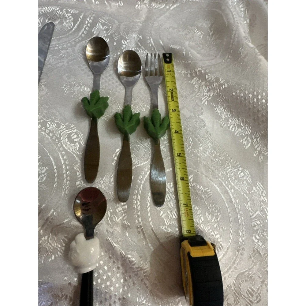 Kids Funwares T Rex Dinosaur Me Time Meal Utensil Set